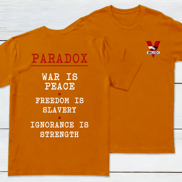 INGSOC Front and Back Printed T-Shirt