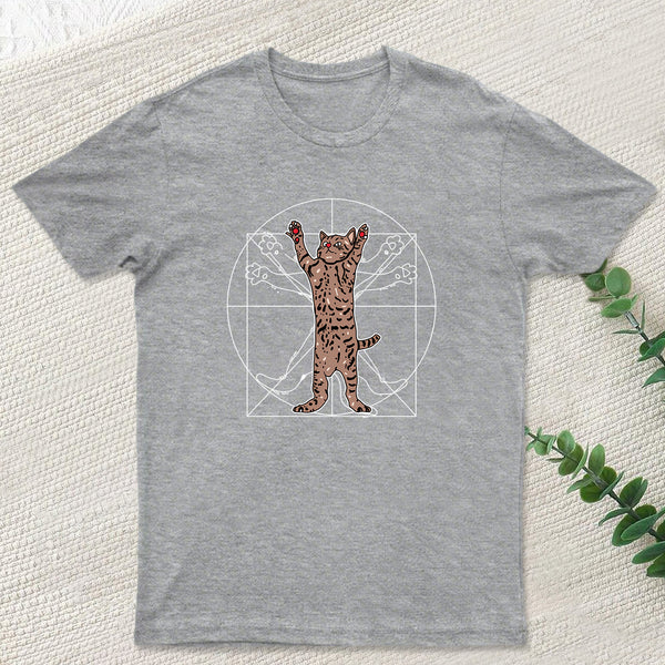Vitruvian Cat T-Shirt