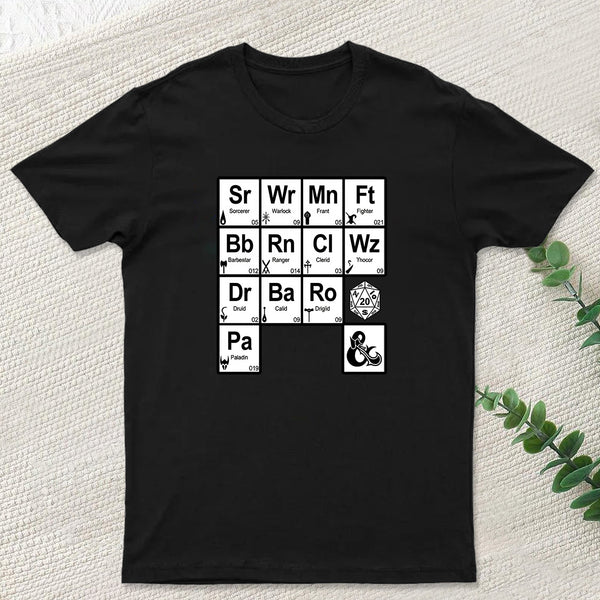 All Elements Dungeons & Dragons T-Shirt