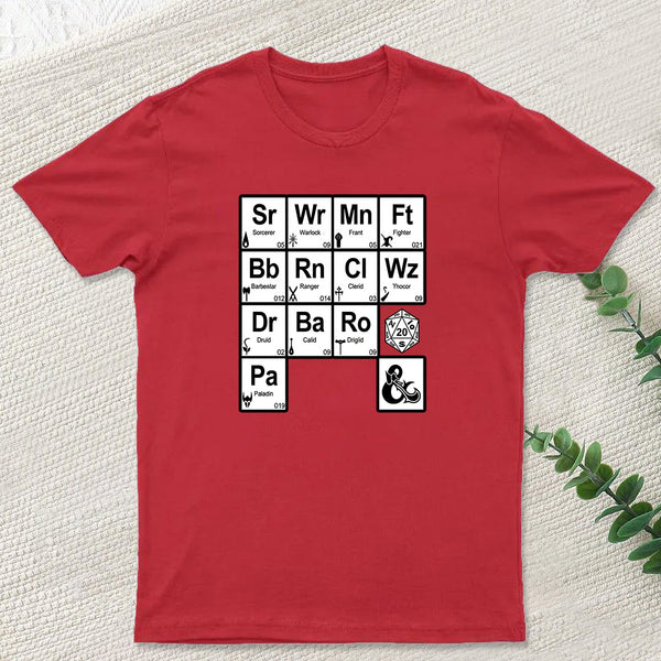All Elements Dungeons & Dragons T-Shirt