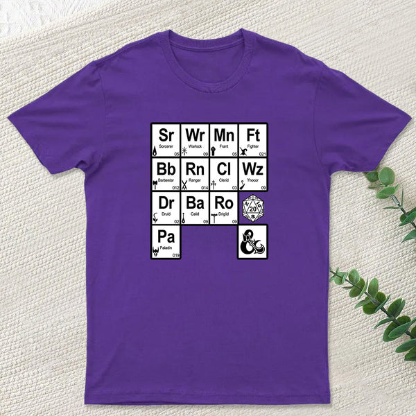 All Elements Dungeons & Dragons T-Shirt