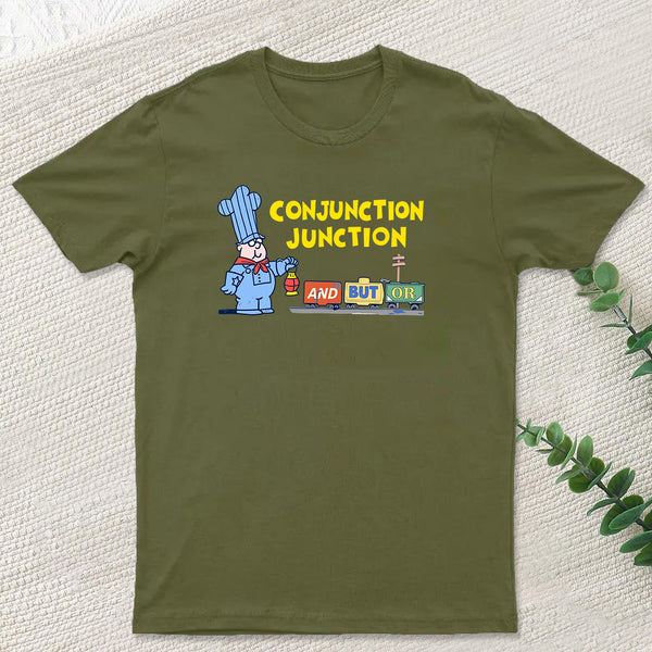 Schoolhouse Rock Conjunction Junction T-Shirt