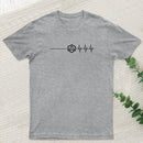 Death Save Critical Success Nat20 D20 T-Shirt