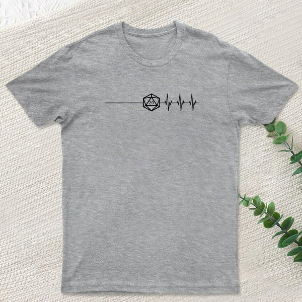 Death Save Critical Success Nat20 D20 T-Shirt