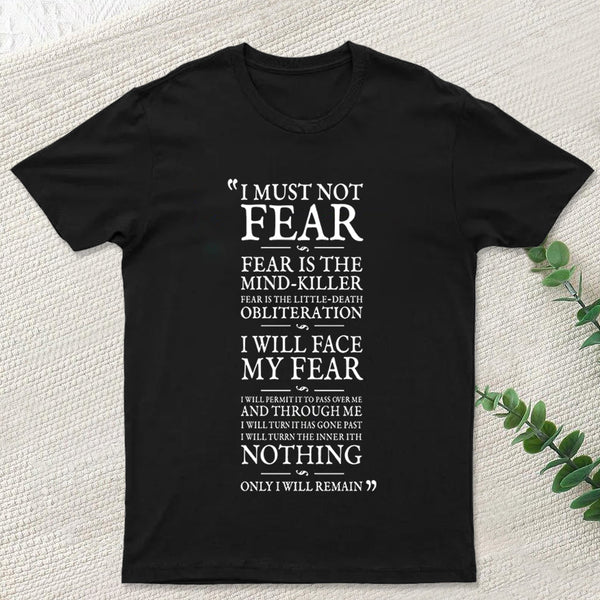 Litany Against Fear T-Shirt