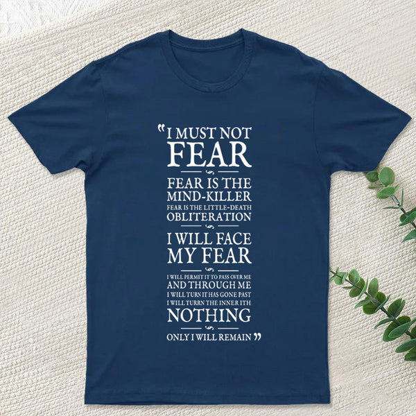 Litany Against Fear T-Shirt