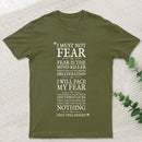 Litany Against Fear T-Shirt