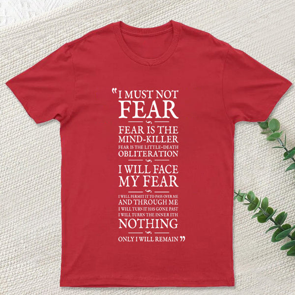 Litany Against Fear T-Shirt