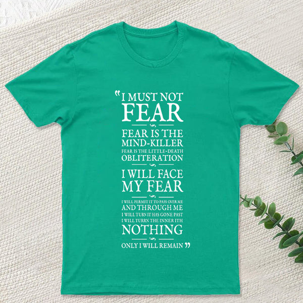 Litany Against Fear T-Shirt