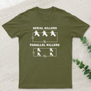 Serial Killers VS Parallel Killers Circuit Diagram Science T-Shirt