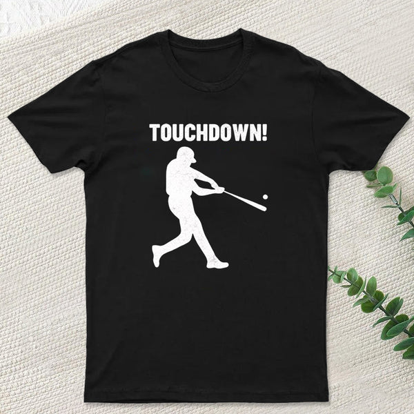 Funny Baseball Touchdown T-Shirt