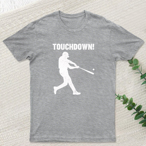 Funny Baseball Touchdown T-Shirt