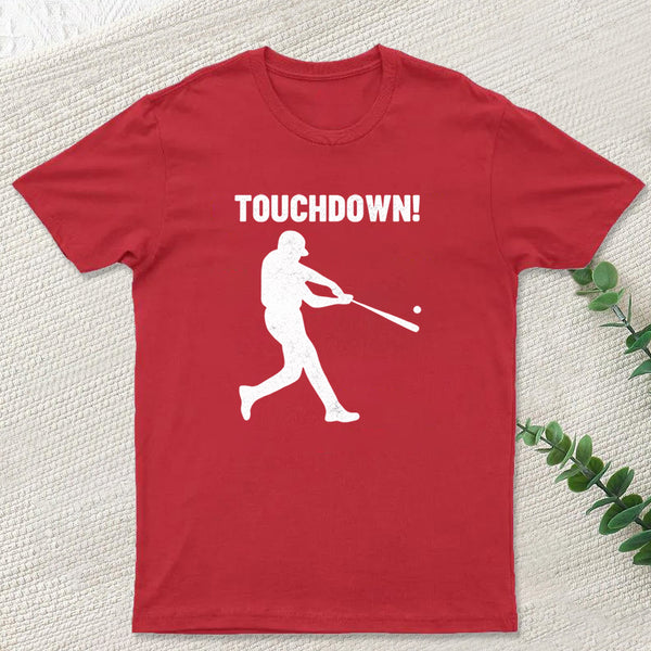 Funny Baseball Touchdown T-Shirt