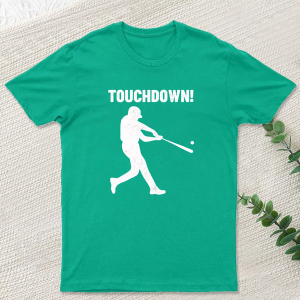 Funny Baseball Touchdown T-Shirt