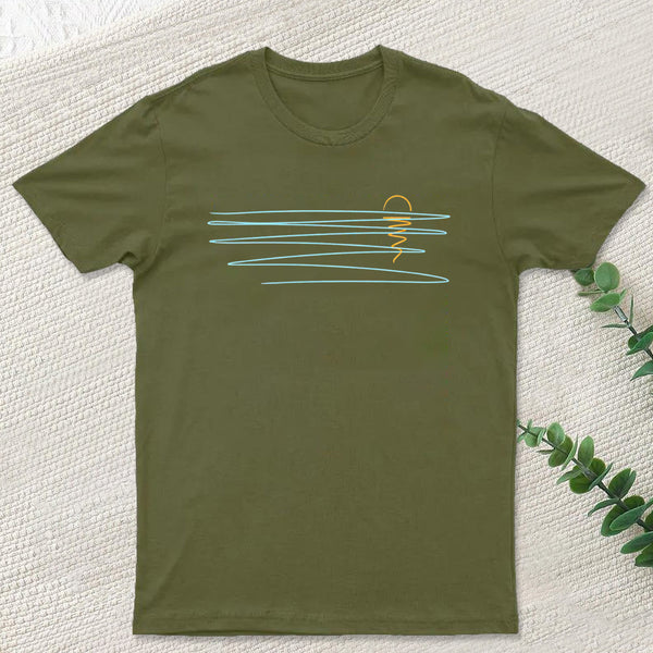 Minimal Sunset T-Shirt