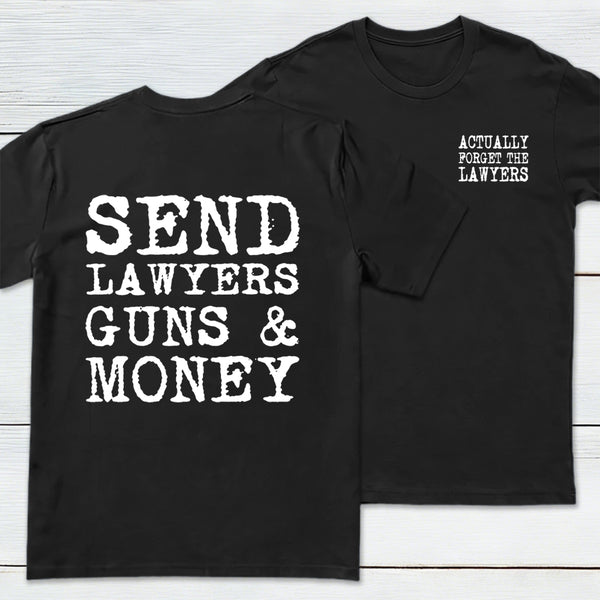 Legal Recall Front and Back Printed T-Shirt