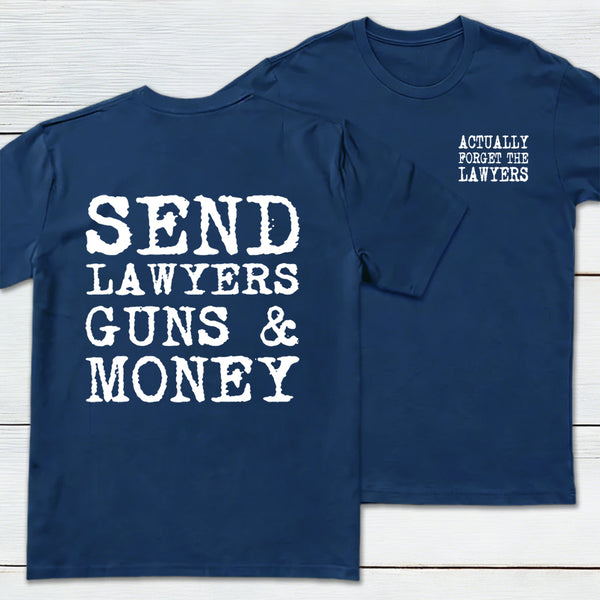 Legal Recall Front and Back Printed T-Shirt