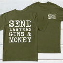 Legal Recall Front and Back Printed T-Shirt