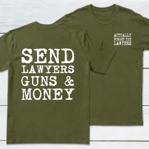 Legal Recall Front and Back Printed T-Shirt