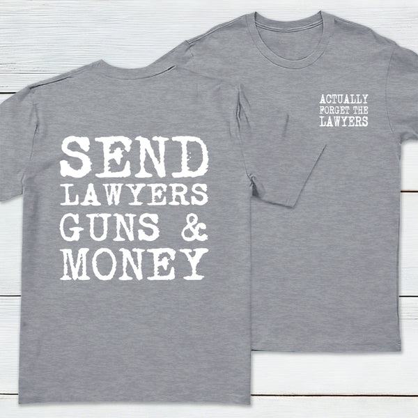 Legal Recall Front and Back Printed T-Shirt