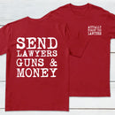 Legal Recall Front and Back Printed T-Shirt