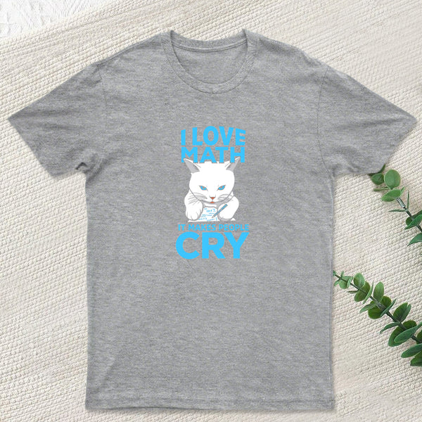 Funny Mathematics Cat Math Mathematician T-Shirt
