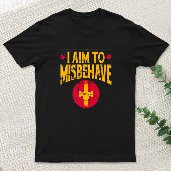 I Aim To Misbehave Firefly T-Shirt