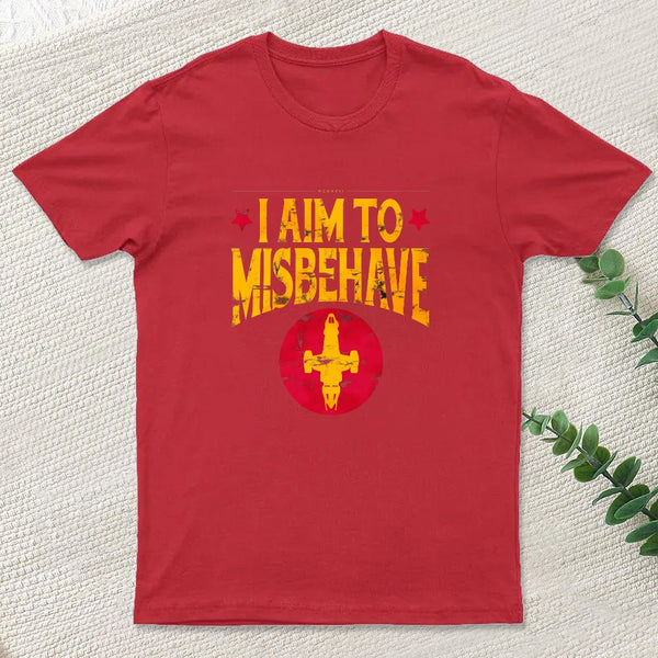 I Aim To Misbehave Firefly T-Shirt