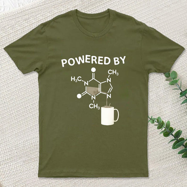 Powered By Caffeine Unisex T-Shirt