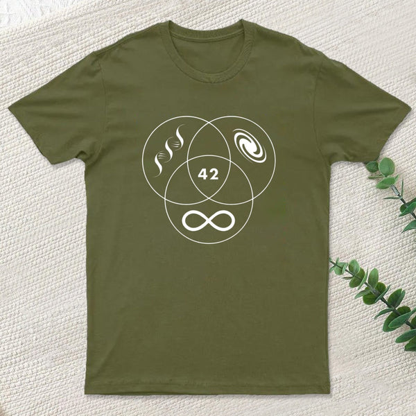 Hitchhikers Guide To The Galaxy 42 T-Shirt