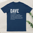 Personalized Definition Funny Dave T-Shirt