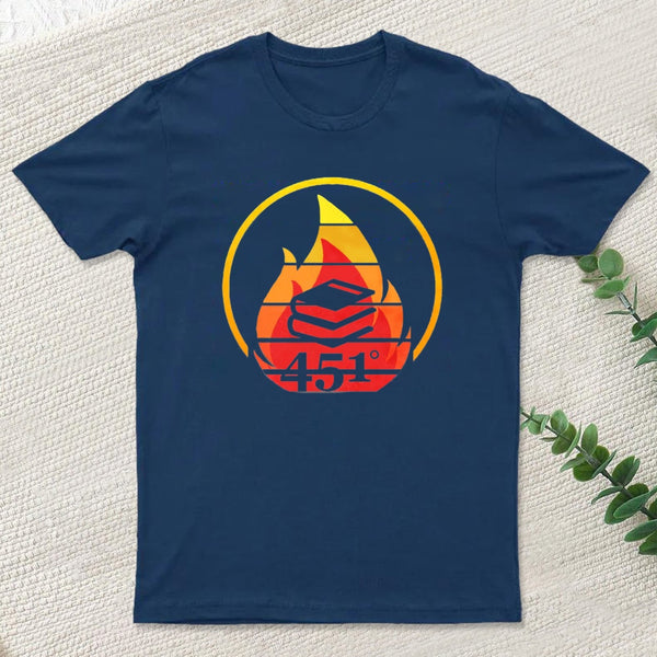 Fahrenheit 451 Retro Nerd T-Shirt