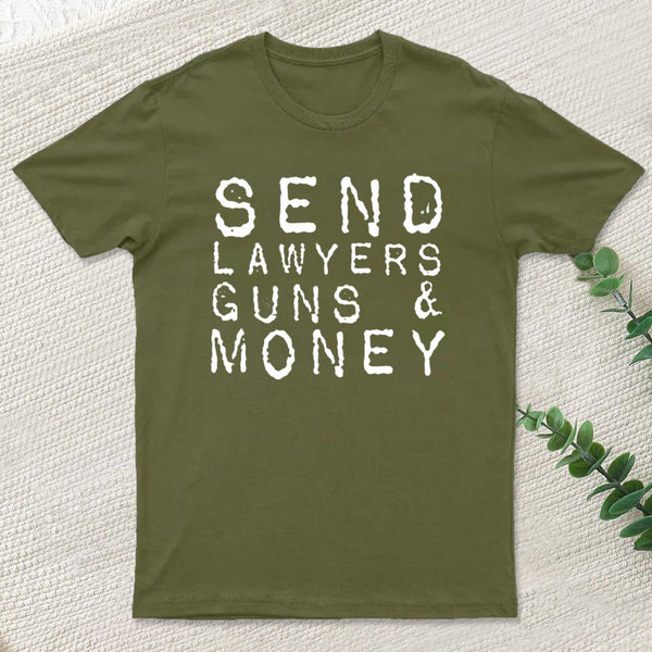 Send Lawyers Guns And Money Inkestyle T-Shirt
