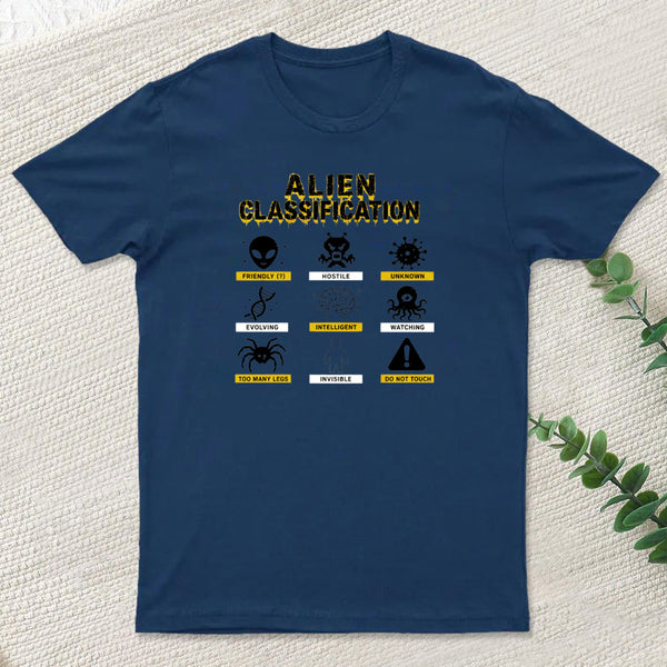 Alien Classification Inkestyle T-Shirt
