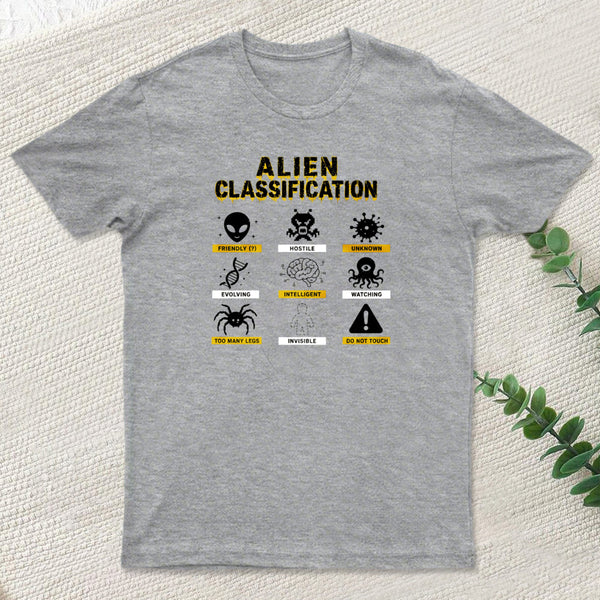 Alien Classification Inkestyle T-Shirt