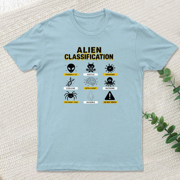 Alien Classification Inkestyle T-Shirt
