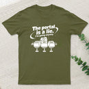 The Portal Is A Lie Inkestyle T-Shirt