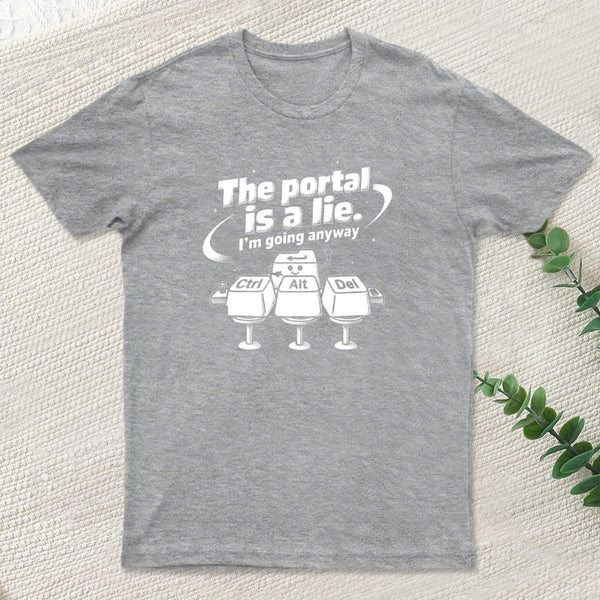 The Portal Is A Lie Inkestyle T-Shirt