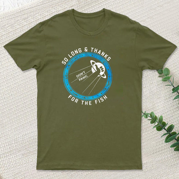 So Long Thanks For The Fish Inkestyle T-Shirt