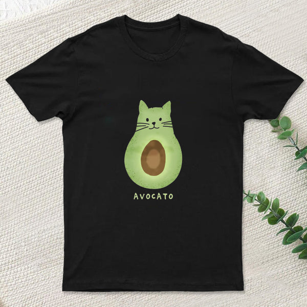 Avocato Cat Avocado Pun T-Shirt