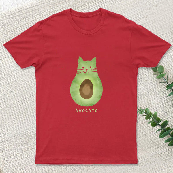 Avocato Cat Avocado Pun T-Shirt