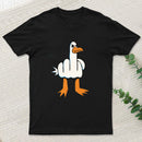 Rude Seagull Design Funny T-Shirt