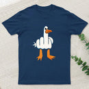 Rude Seagull Design Funny T-Shirt