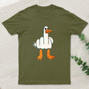 Rude Seagull Design Funny T-Shirt