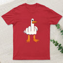 Rude Seagull Design Funny T-Shirt
