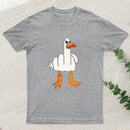 Rude Seagull Design Funny T-Shirt