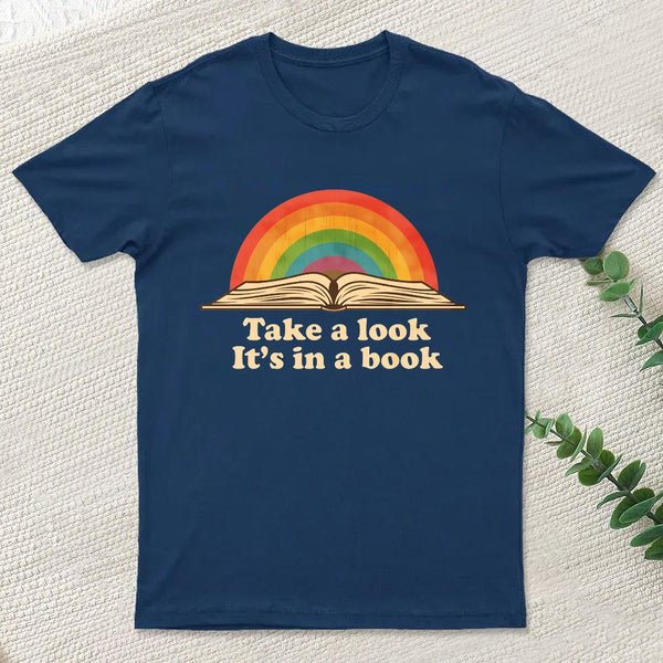 Take A Look It Is In A Book Vintage T-Shirt