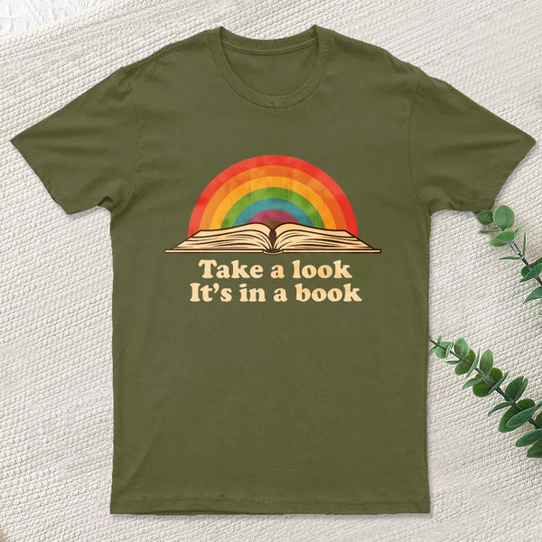 Take A Look It Is In A Book Vintage T-Shirt