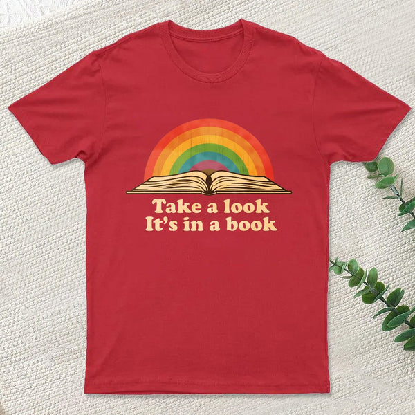 Take A Look It Is In A Book Vintage T-Shirt