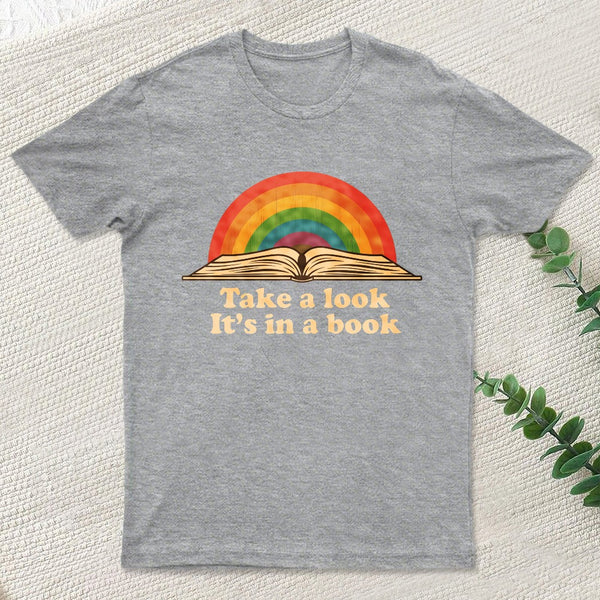Take A Look It Is In A Book Vintage T-Shirt